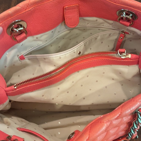 Kate Spade quilted handbag with Matching wallet - Picture 8 of 16